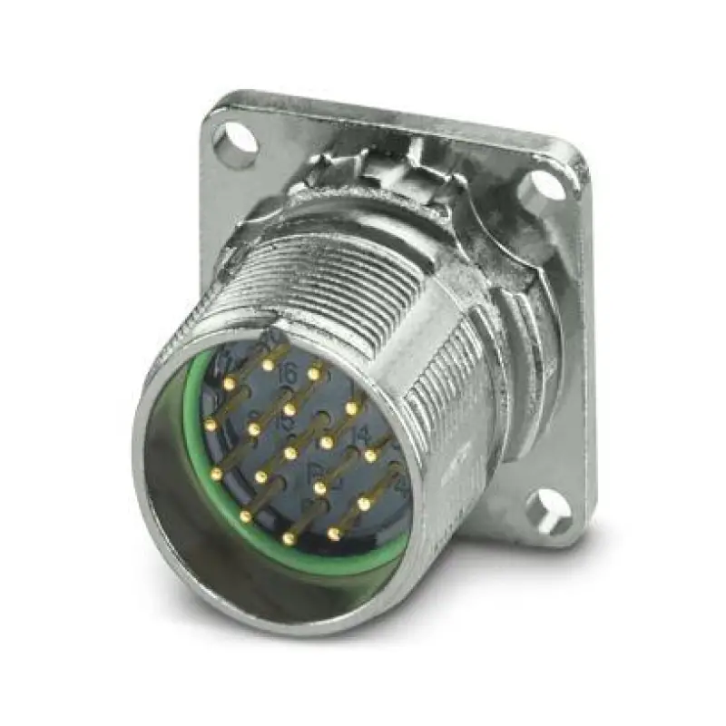 M23-17P1N8AW600S - Device connector front mounting