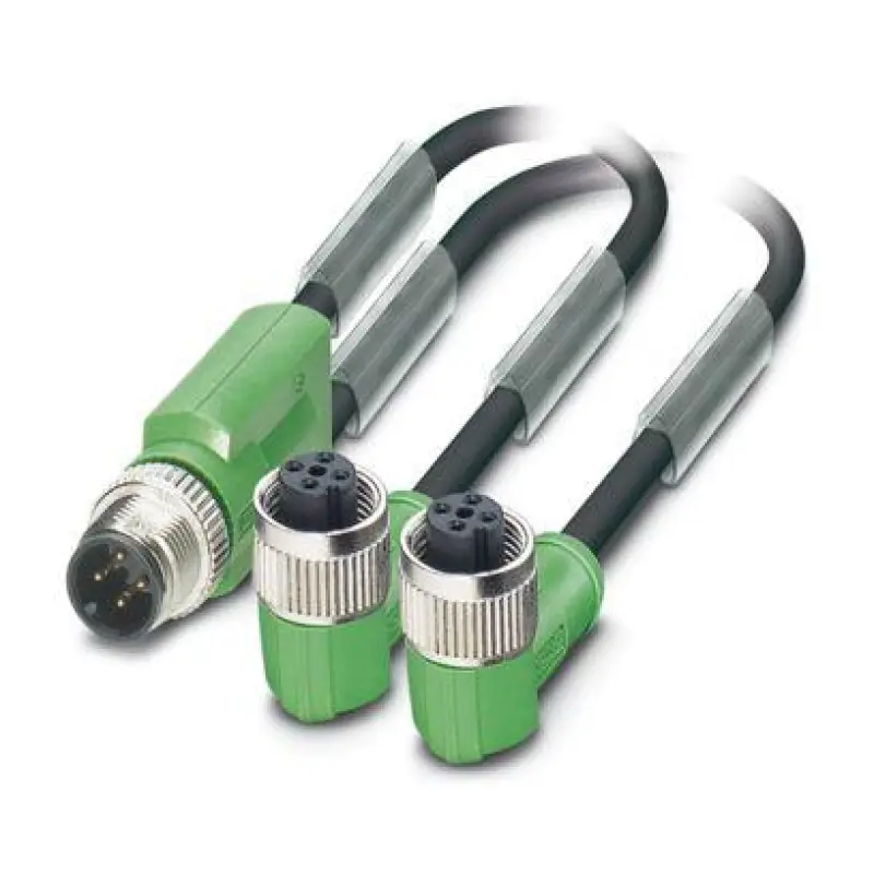 SAC-3P-M12Y/2X0,6-PUR/M12FR B - Sensor/actuator cable