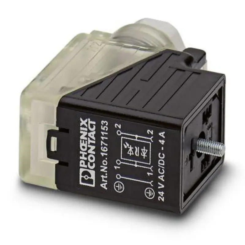 SACC-V-3CON-PG9/B-1L-S - Valve connectors