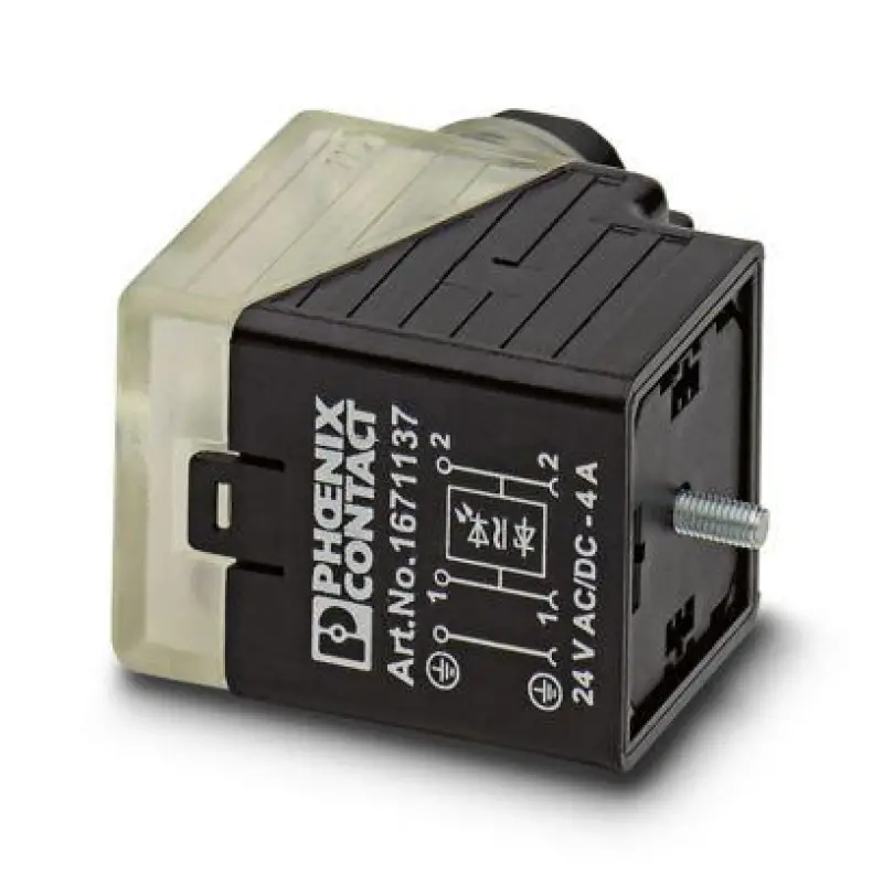 SACC-V-3CON-PG9/A-1L-S - Valve connectors