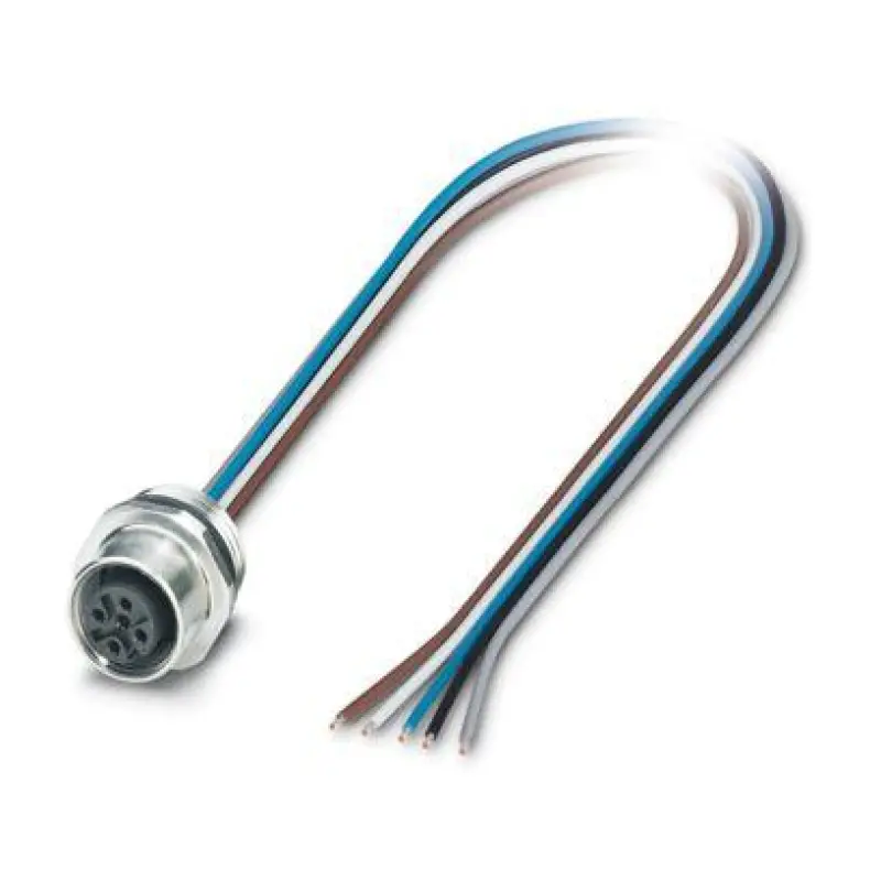 SACC-E-M12FS-5CON-PG9/0,5 VA - Device connector front mounting