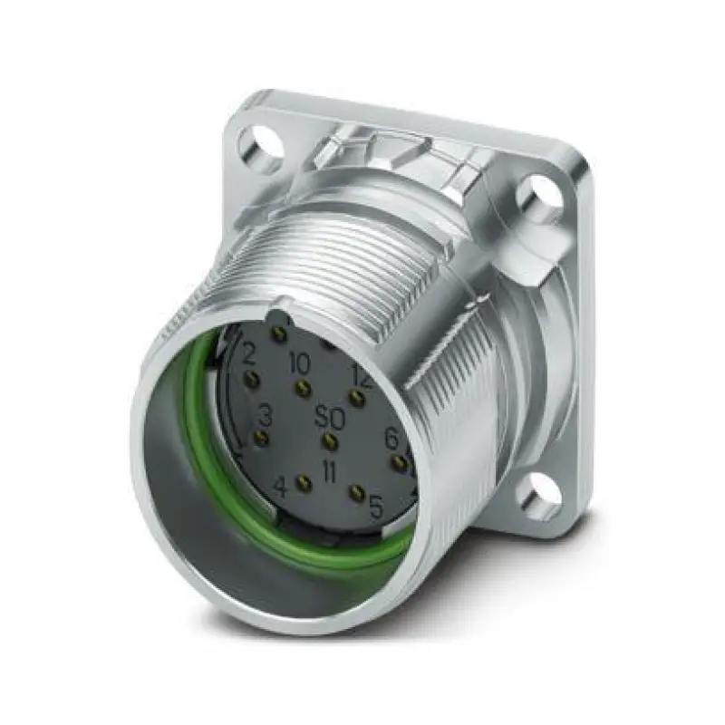 M23-12S2N12W600S - Device connector front mounting