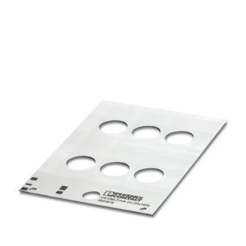 US-EMLP-HA 24 (30X18/8) - Plastic label