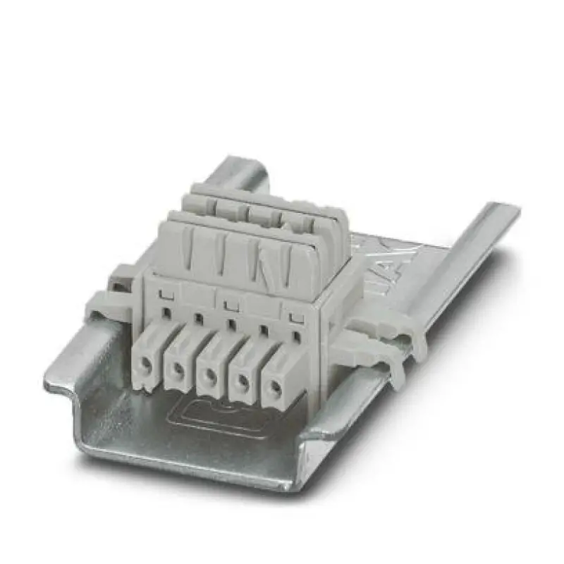 ME 6,2 TBUS-2 1,5/5-ST-3,81 GY - DIN rail bus connectors