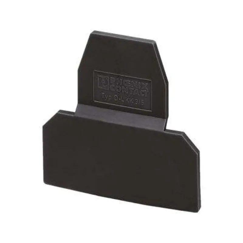 D-UKK 3/5 BK - End cover