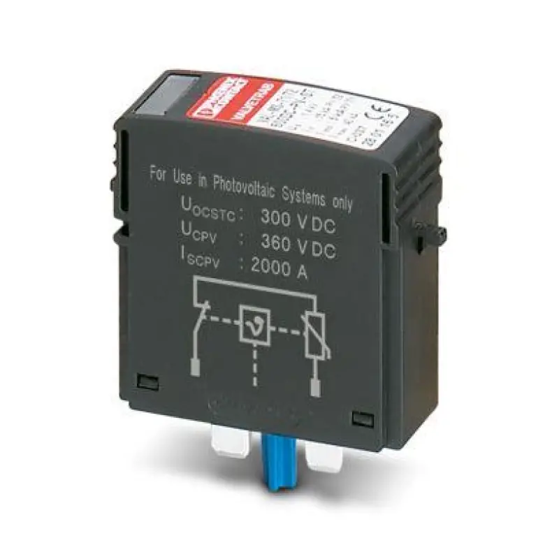 VAL-MS-T1/T2 600DC-PV-ST - Type 1/2 surge protection plug