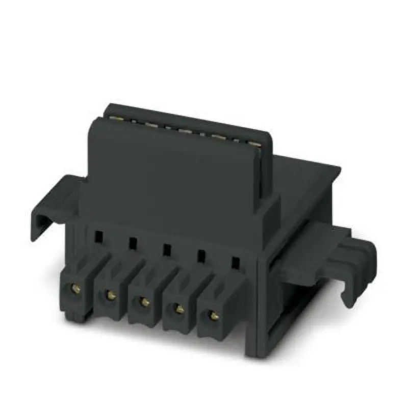 ME 22,5 TBUS 1,5/ 5-ST-3,81 BK - DIN rail bus connectors