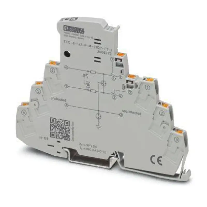 TTC-6-1X2-F-M-24DC-PT-I - Surge protection device