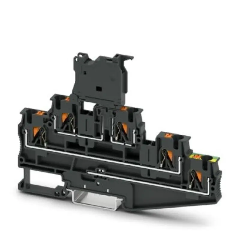 PT 4-PE/L/HESI (5X20) - Fuse modular terminal block