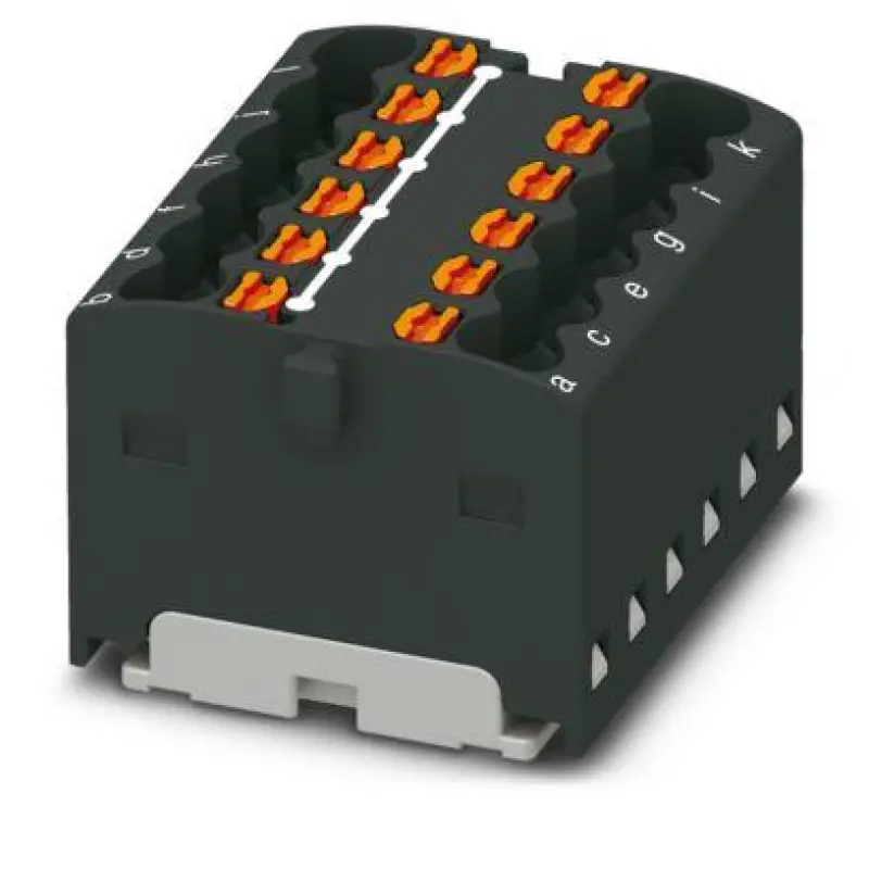 PTFIX 12X1,5 BK - Distribution block