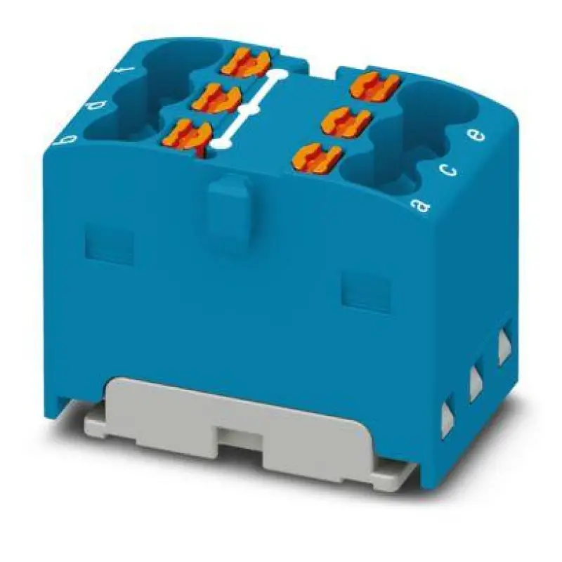 PTFIX 6X1,5-G BU - Distribution block