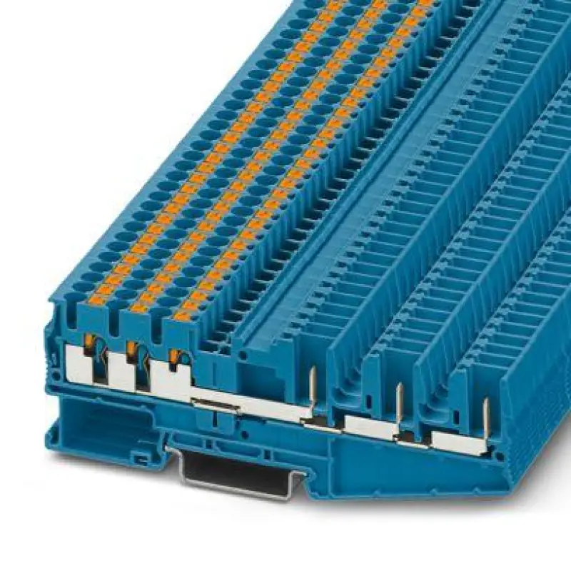 PT 2,5-HEXA/3P BU - Feed-through terminal block
