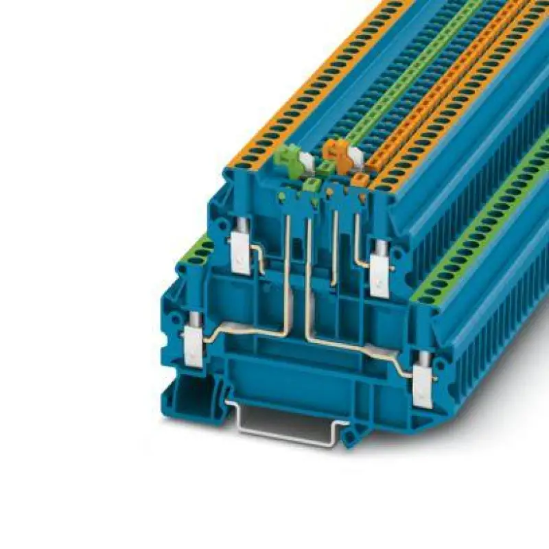 UTT 2,5-2MT BU - Knife-disconnect terminal block