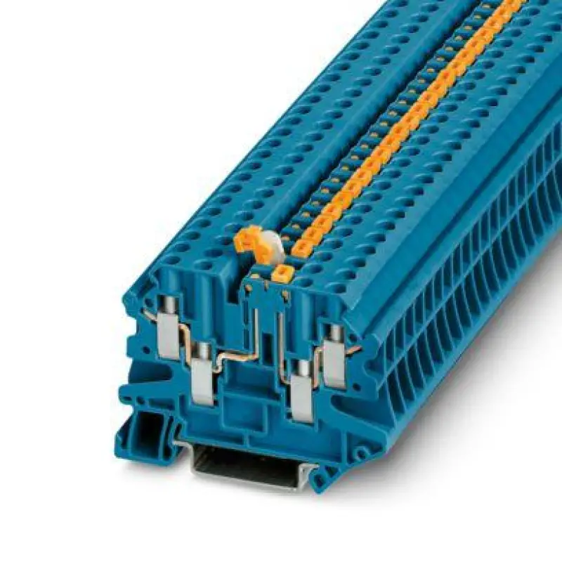 UT 4-QUATTRO-MT BU - Knife-disconnect terminal block