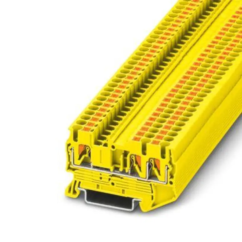 PT 2,5-TWIN YE - Feed-through terminal block