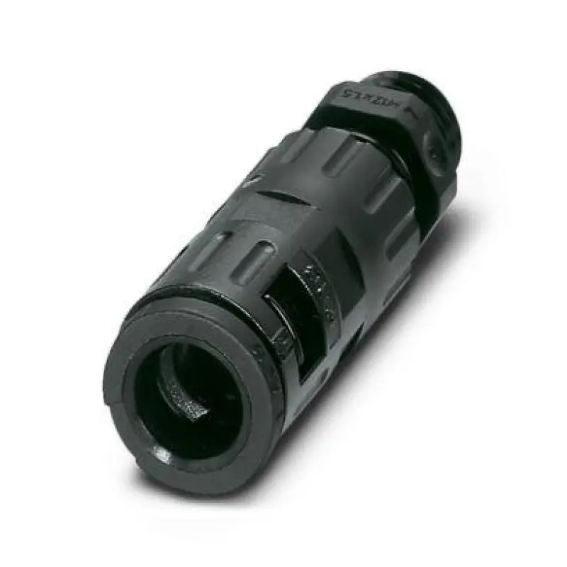 WP-GR HF IP69K M12 BK - Protective hose screw connection