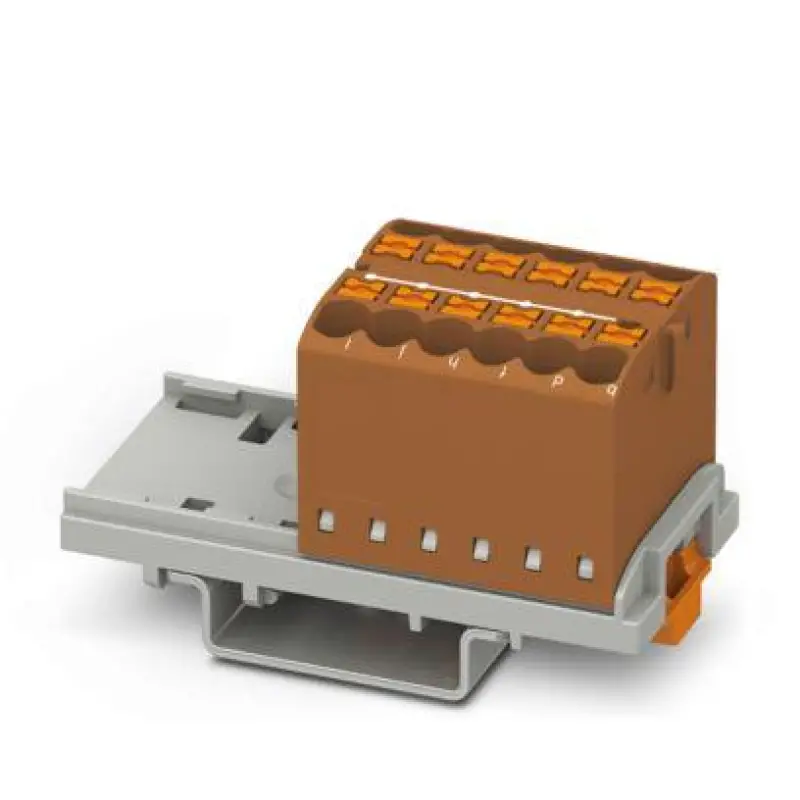 PTFIX 12X2,5-NS35 BN - Distribution block