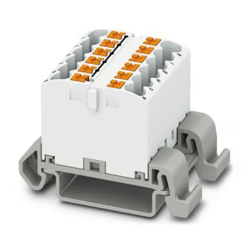 PTFIX 12X2,5-NS35A WH - Distribution block