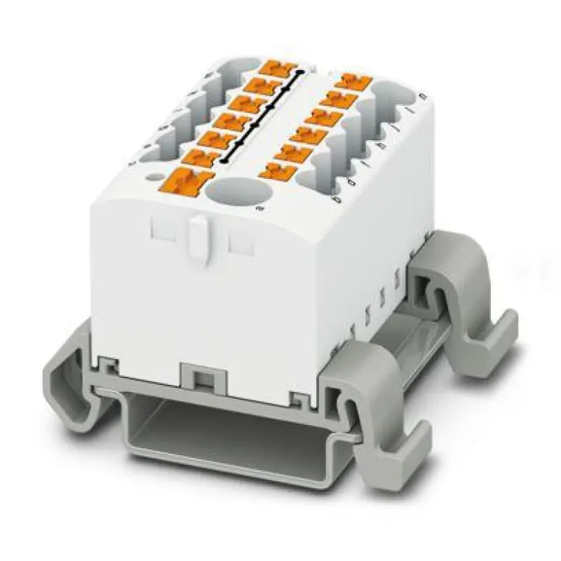 PTFIX 6/12X2,5-NS35A WH - Distribution block