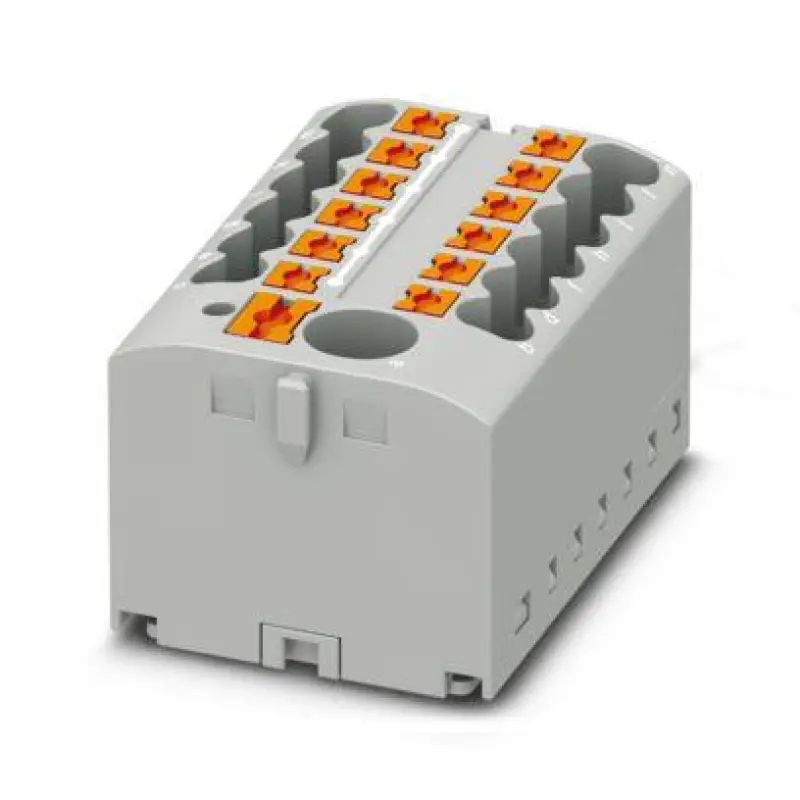 PTFIX 6/12X2,5-G GY - Distribution block