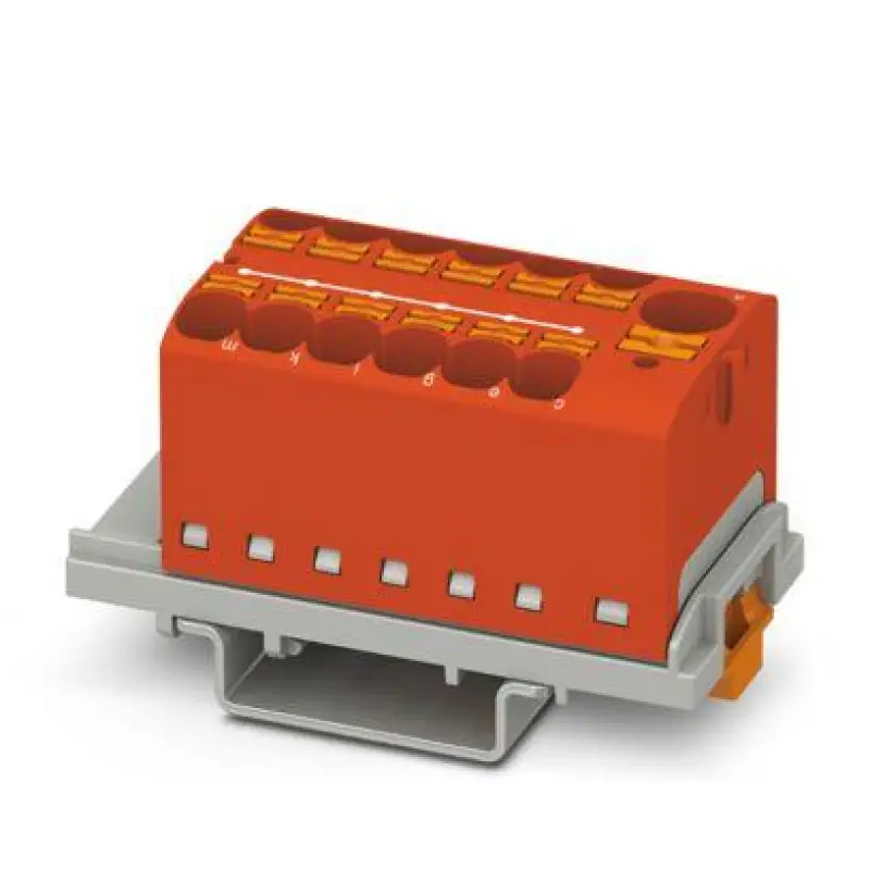 PTFIX 10/12X4-NS35 RD - Distribution block