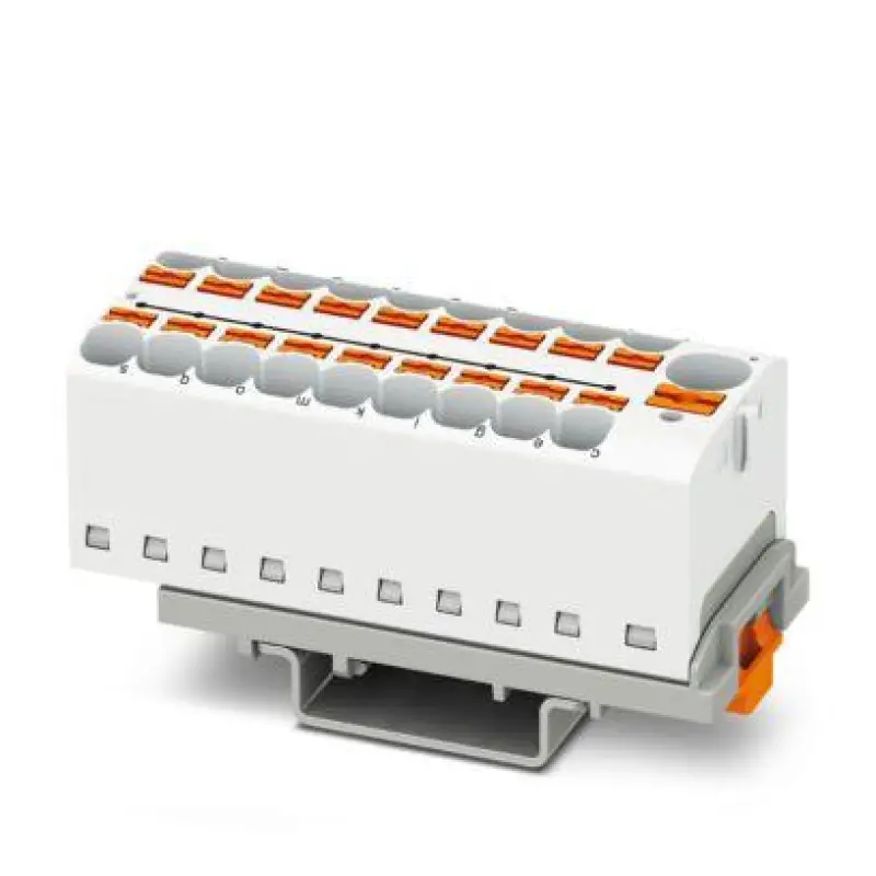 PTFIX 10/18X4-NS35 WH - Distribution block