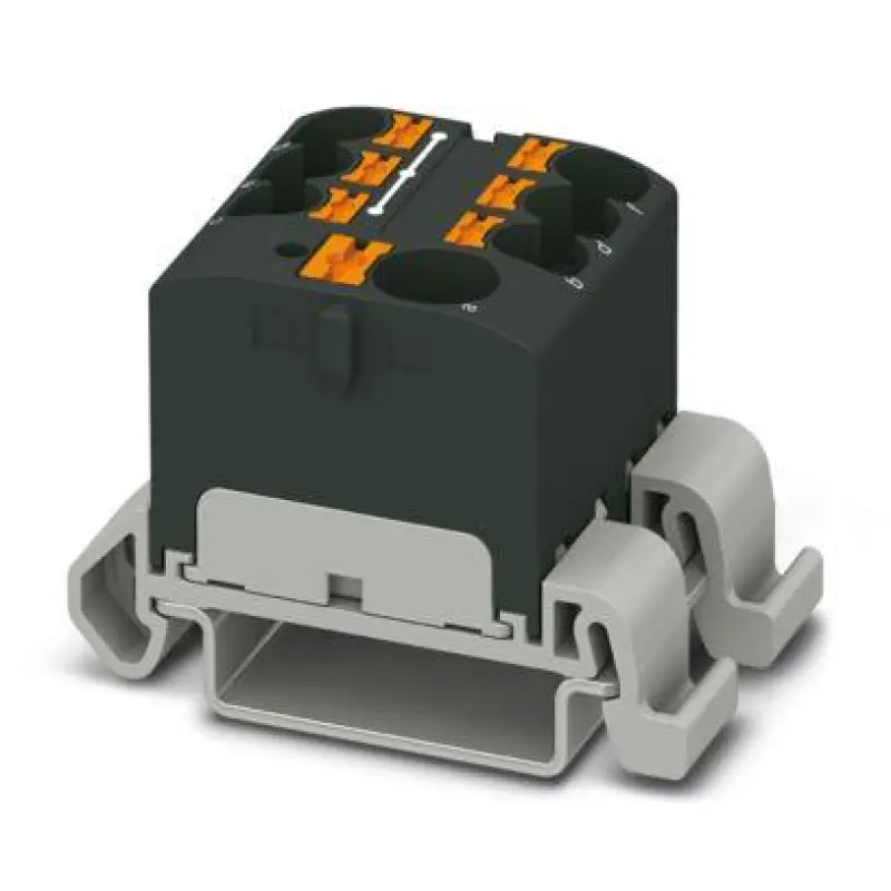 PTFIX 10/6X4-NS35A BK - Distribution block