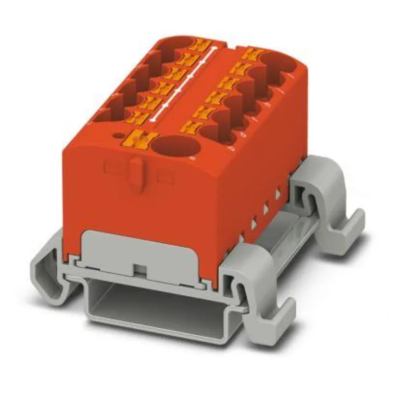PTFIX 10/12X4-NS35A RD - Distribution block