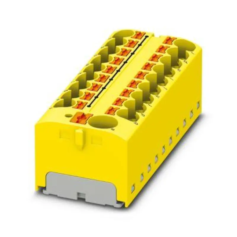 PTFIX 10/18X4 YE - Distribution block