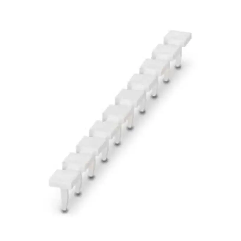 BN-ZB 6,2/WH-100:UNBEDRUCKT - Marker pin Zack strip