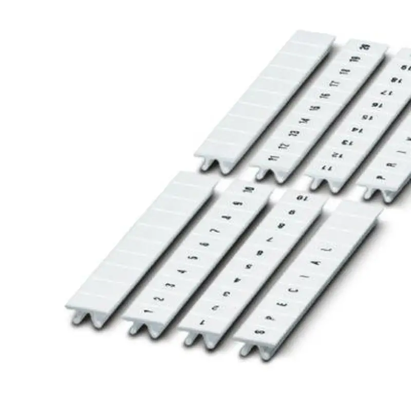 ZB 5/WH-100:UNBEDRUCKT - Zack marker strip
