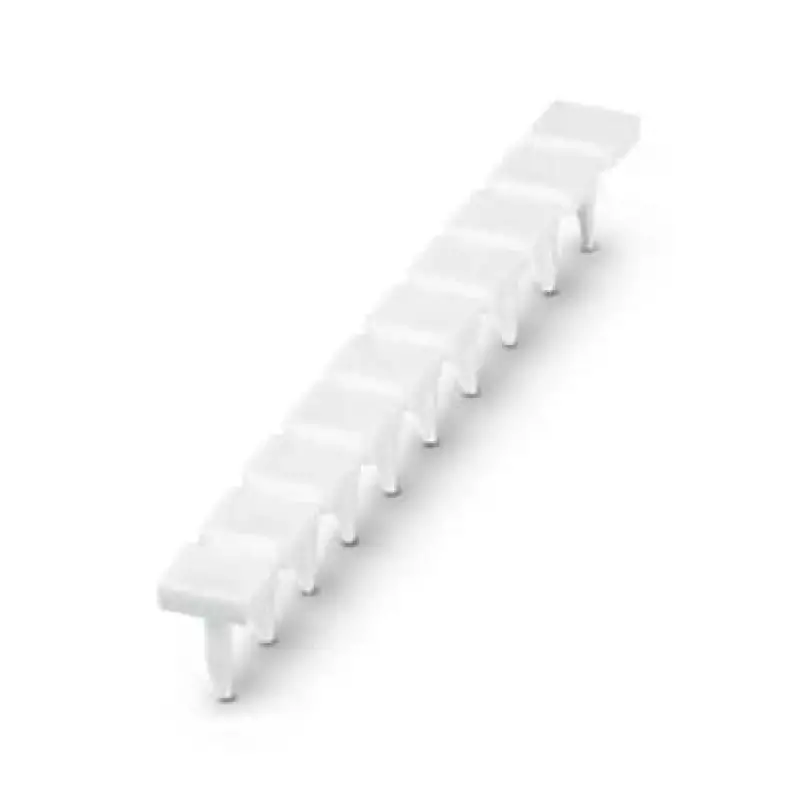 BN-ZB 5/WH-100:UNBEDRUCKT - Marker pin Zack strip