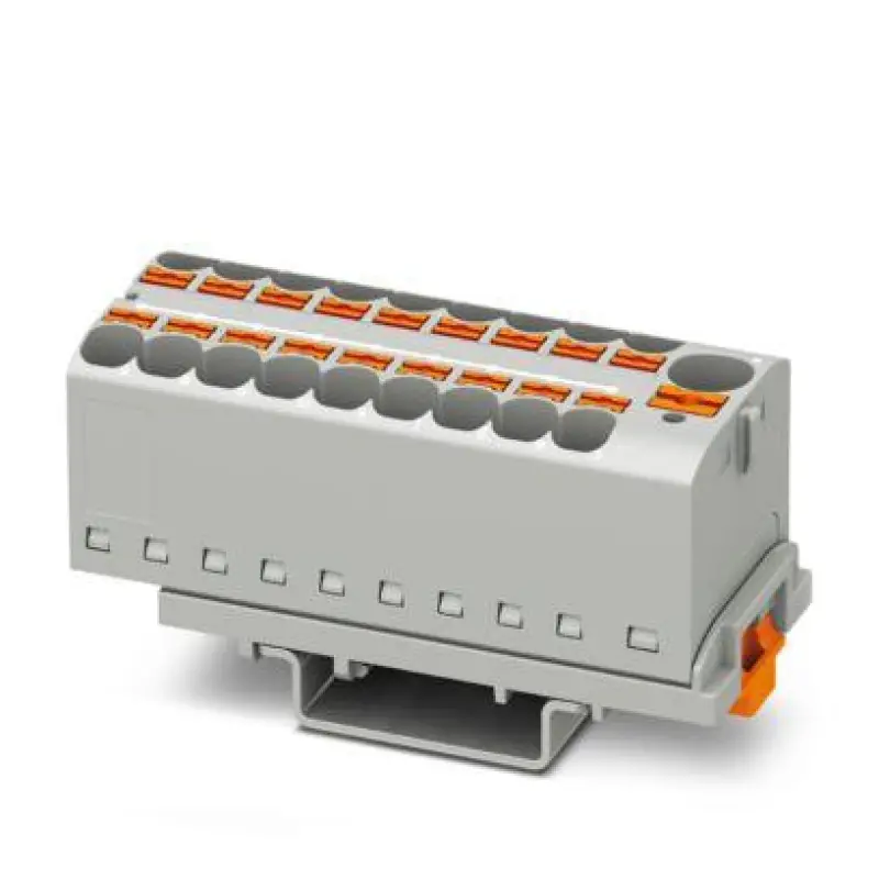 PTFIX 10/18X4-NS35 GY - Distribution block
