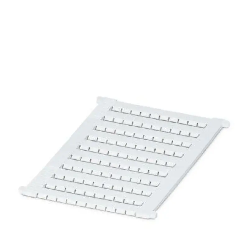 ZBFM 4/WH:UNBEDRUCKT - Flat zack marker sheet