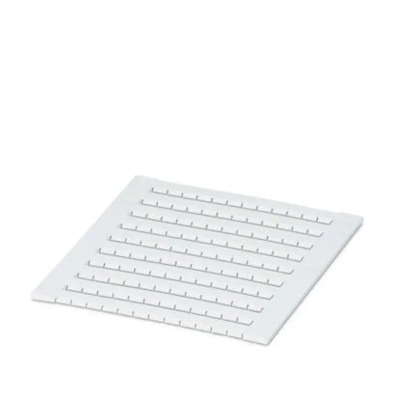ZBFM 5/WH:UNBEDRUCKT - Flat zack marker sheet