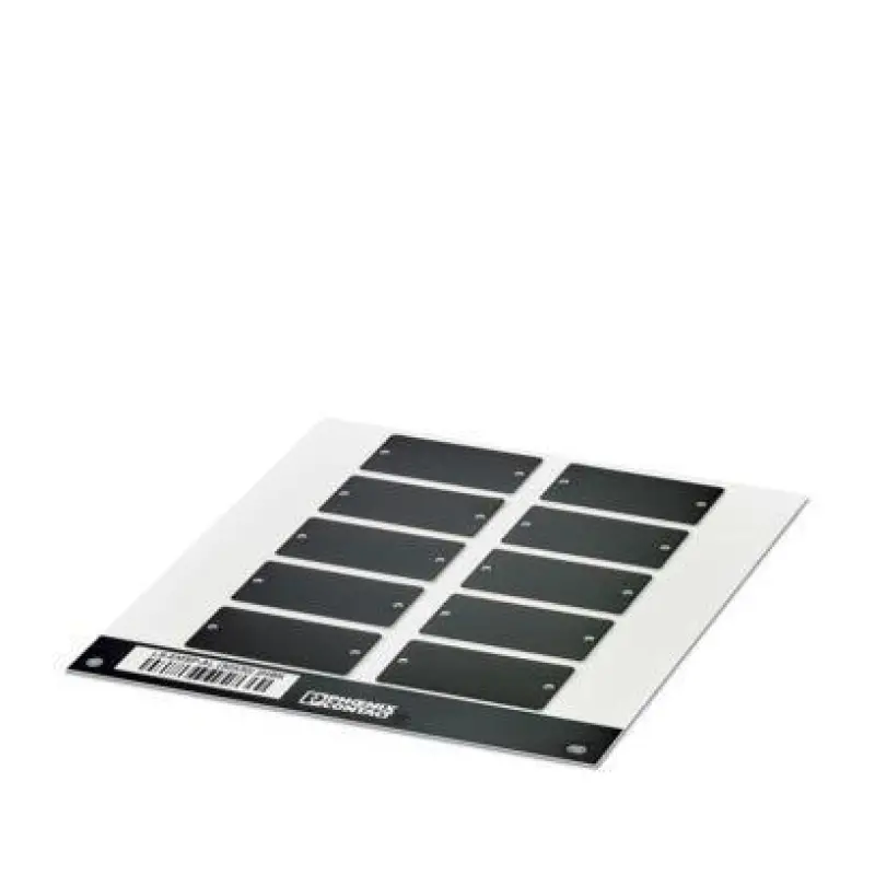 LS-EMSP-AL (50X30) 2H BK - Device marker