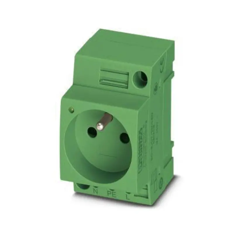 EO-E/UT/SH/LED/GN - Socket