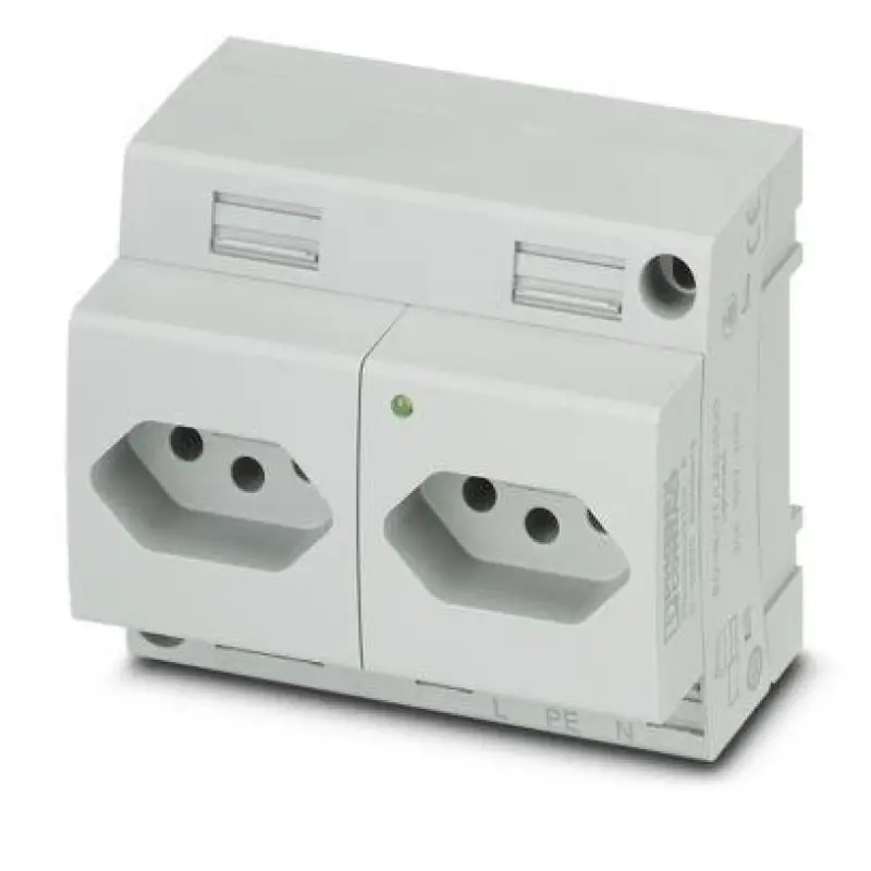 EO-N/UT/LED/DUO - Double socket
