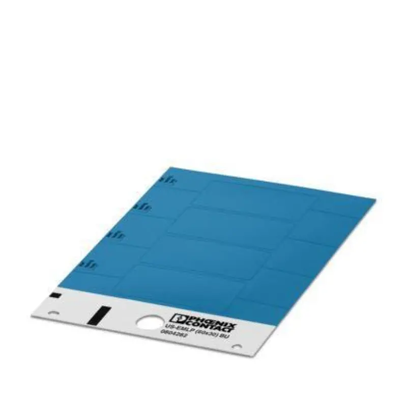 US-EMLP (60X30) BU - Plastic label