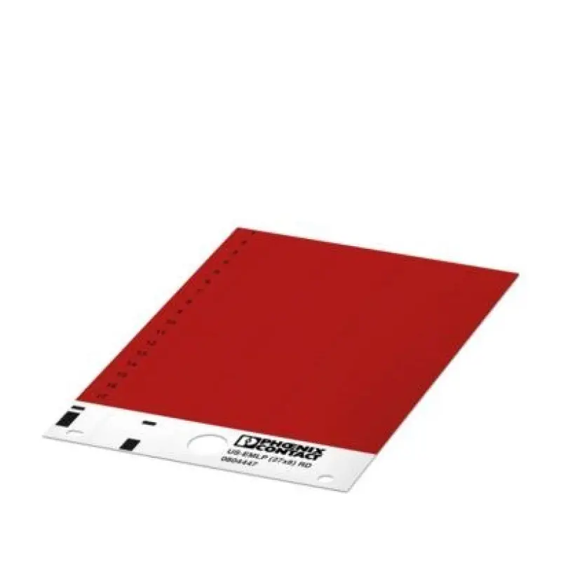 US-EMLP (27X8) RD - Plastic label
