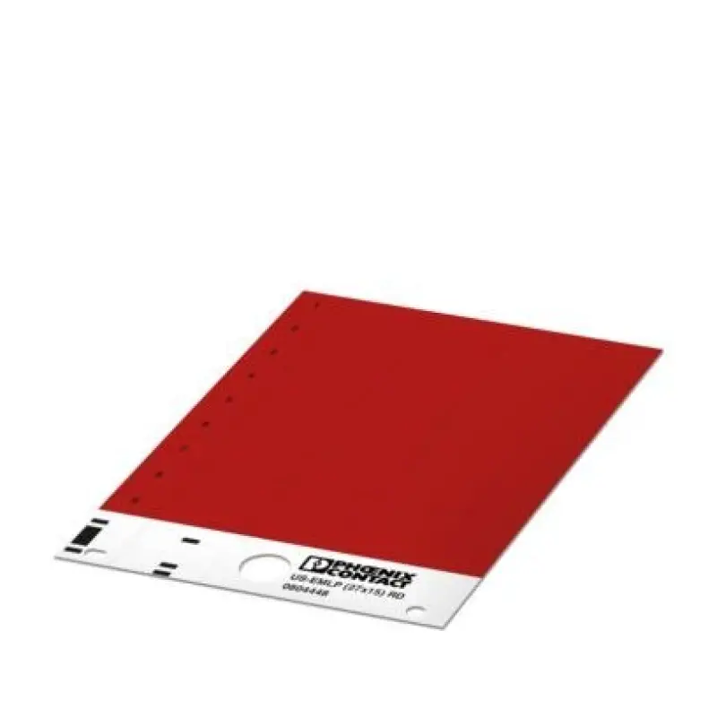 US-EMLP (27X15) RD - Plastic label
