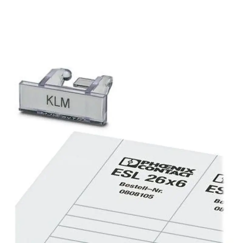KLM + ESL 26X6 - Terminal strip marker carrier