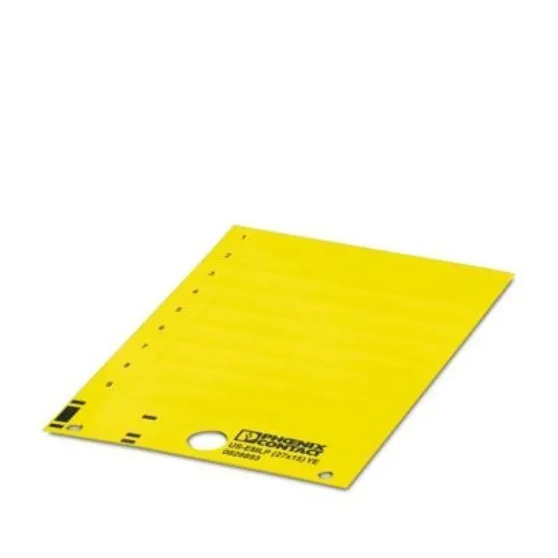 US-EMLP (27X15) YE - Plastic label