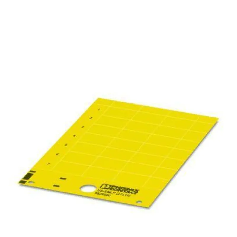 US-EMLP (27X18) YE - Plastic label