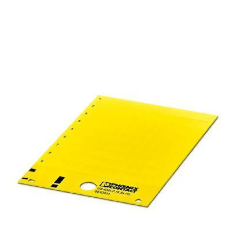 US-EMLP (8,8X15) YE - Plastic label