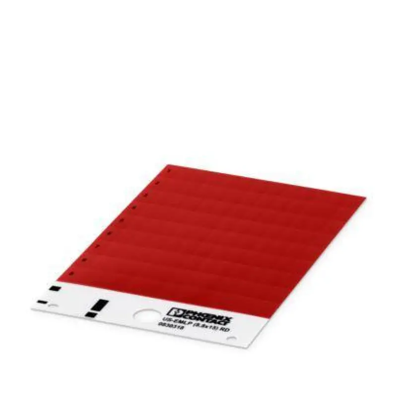 US-EMLP (8,8X15) RD - Plastic label