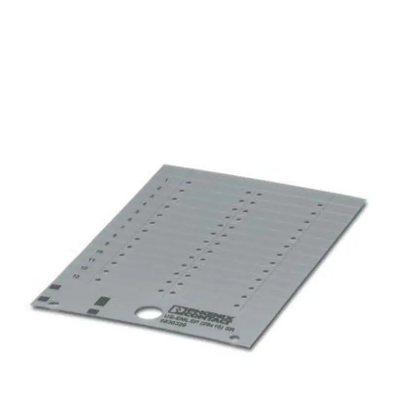 US-EMLSP (28X10) SR - Markers for sticking on, screwing or riveting