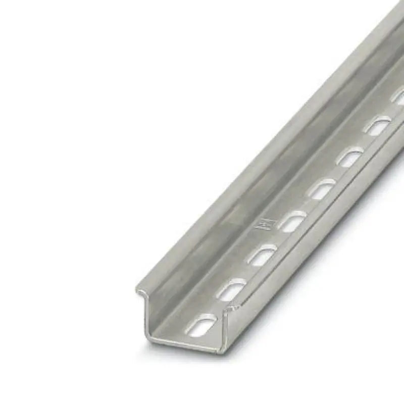 NS 35/15 WH PERF(5,2X25)2000MM-VPE 10 - DIN rail perforated