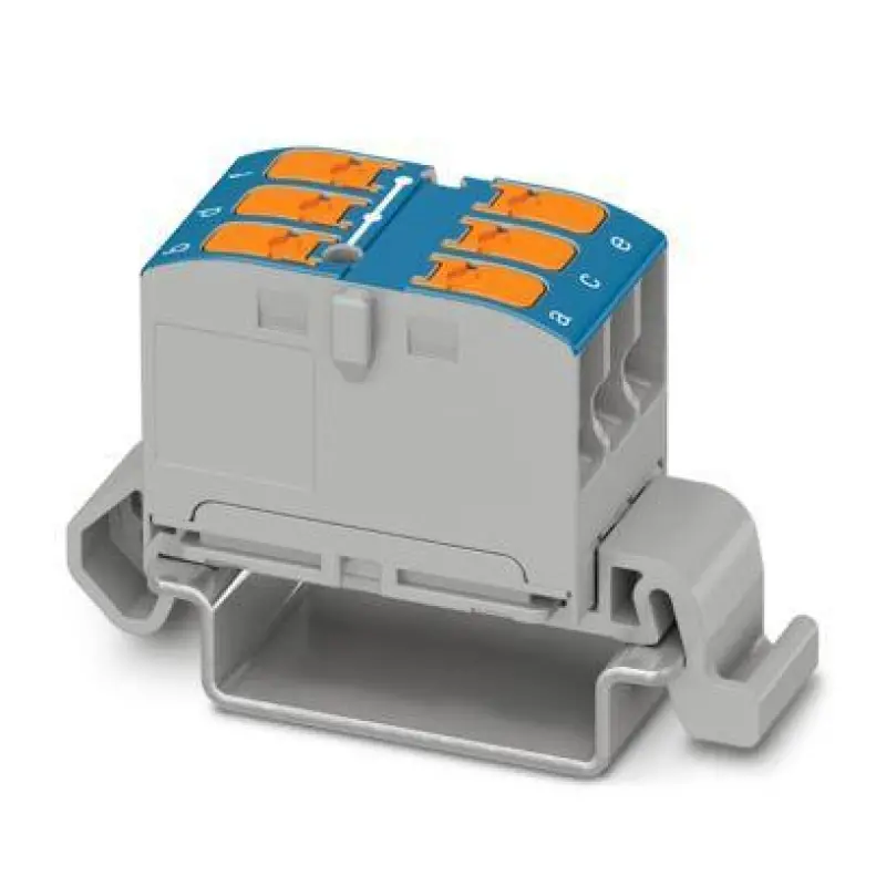 PTVFIX 6X2,5-NS35A BU - Distribution block