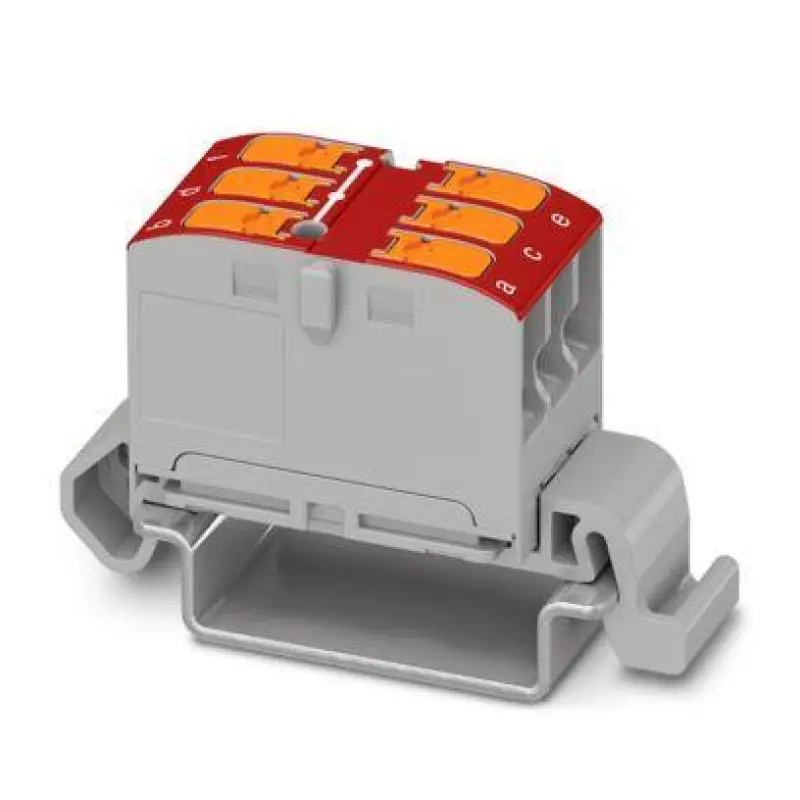 PTVFIX 6X2,5-NS35A RD - Distribution block